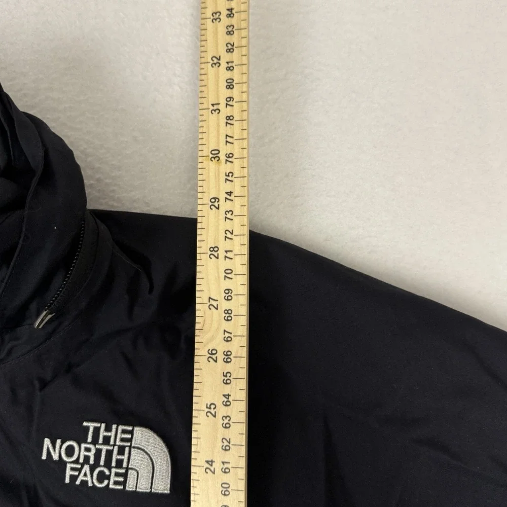 The North Face HyVent Ski Jacket Men's Large Black‎ Hooded Shell Parka 2008